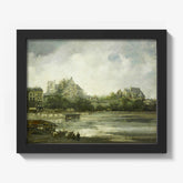 View of Nantes by Willem Leendert Bruckman - thumbnail_1_bf_66fe83978213847b6f357c23